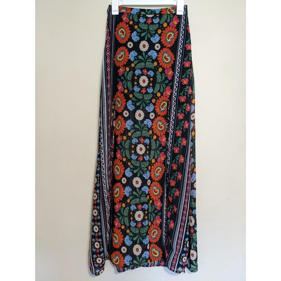 Show Me Your MuMu Mick Double Slit Skirt in Mexicali Size Small - Picture 5 of 11